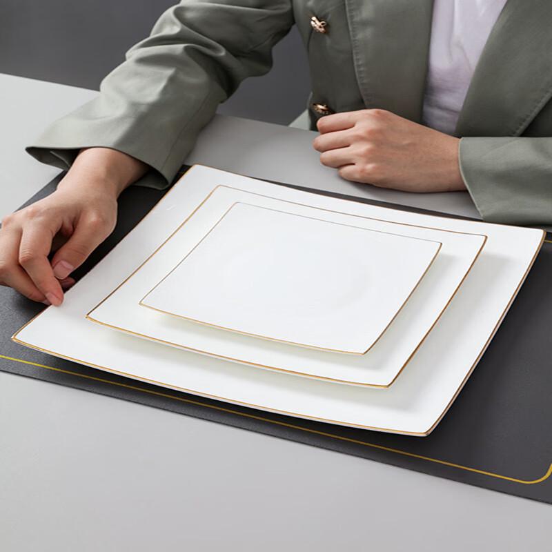 Nordic & Chinese Style Ceramic Dinner Plate