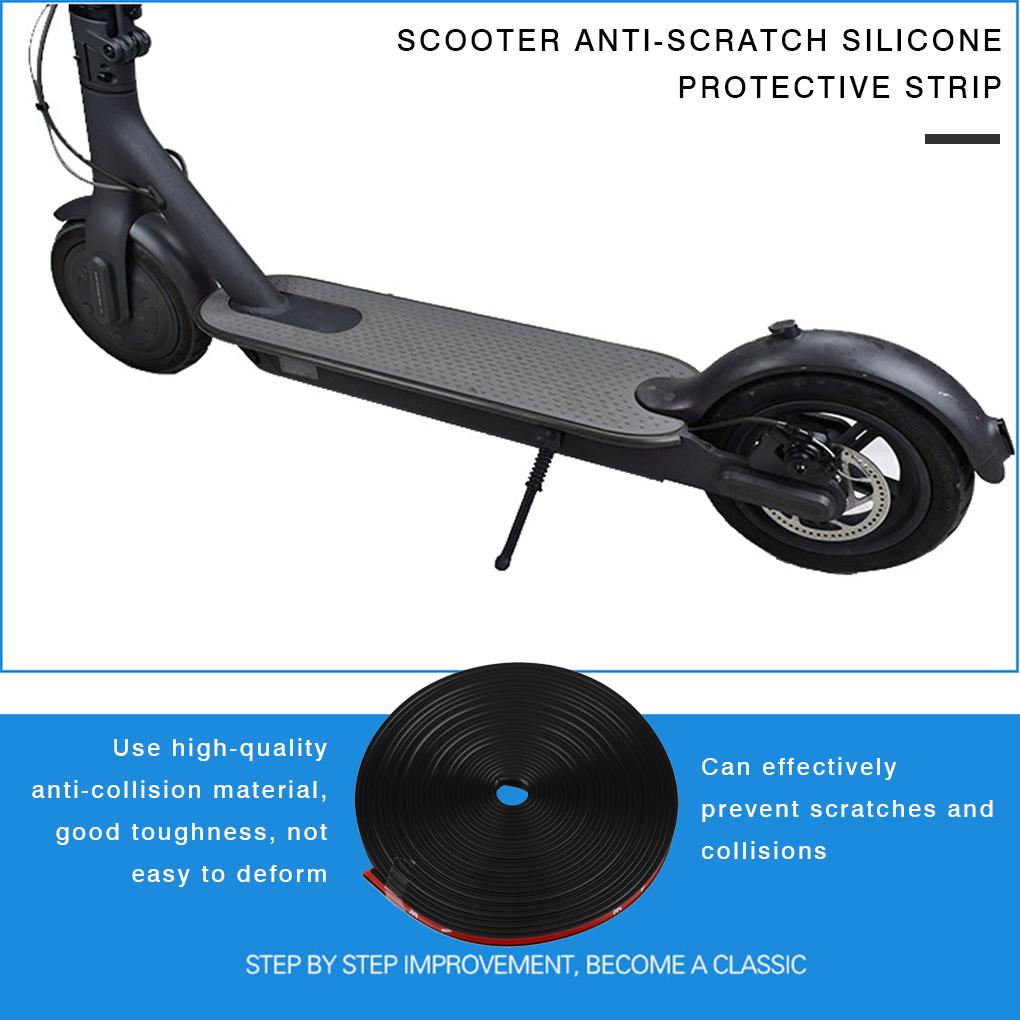 8M Bumper Protective Scooter Body Strips for Mijia M365 Scooter Parts Decorative Strip For M365 PRO
