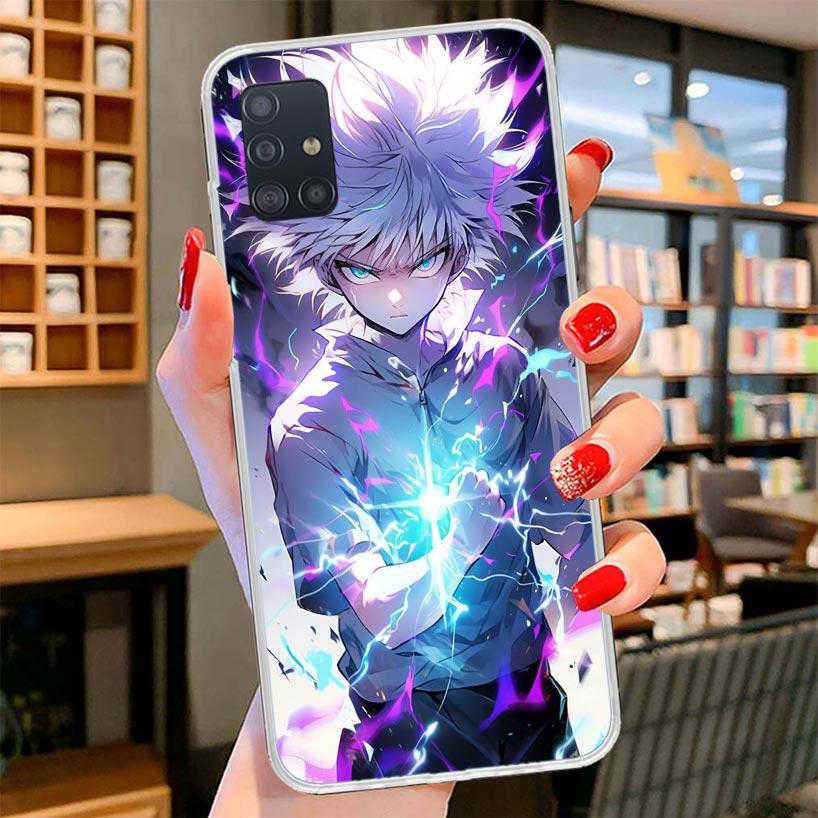 Hot Anime Hunter X Cover Phone Case For Samsung Galaxy A12 A22 A32 A52 A72 A02S Phone Case Note 20 Ultra 10 S10 Plus A51 A71 A50