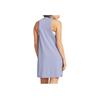 Under Armour Fish Pro Soft Comfortable Breathable Solid Color Fitted Midi Sleeveless Dress Women Dresses Light-Blue Purple 1386054-539