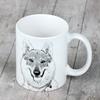 Czechoslovakian Wolfdog, Czechoslovak Vlcak - cup with a dog, cute cup with graphics, a gift with your photo from the Art-Dog brand