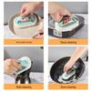 Bathroom & Kitchen Scouring Pad - Tile, Glass, Washbasin, Stove, and Pot Cleaning Brush for Stain Removal