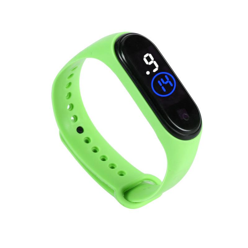 Waterproof Sports Wristband Watch With Led Electronic Casual Trend Touch Screen For Men Women And Students
