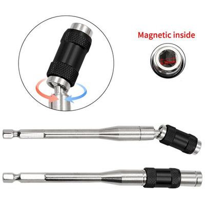 1/4 "przedłużacz uchwyt do szybkiej wymiany prowadnica napędu końcówka wiertła śrubowego 145mm Hex pierścień magnetyczny wkrętaki wiertła narzędzia ręczne