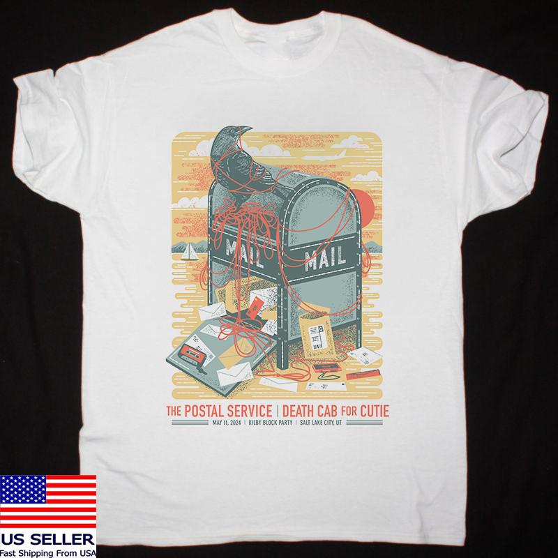 The Postal Service and Death Cab for Cutie  Full Size S-5XL SS294 Unisex T-Shirt XXL