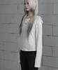 ETRE AU SOMMET Chain Bijo Pocket Long Sleeve T-Shirt (Ivory)