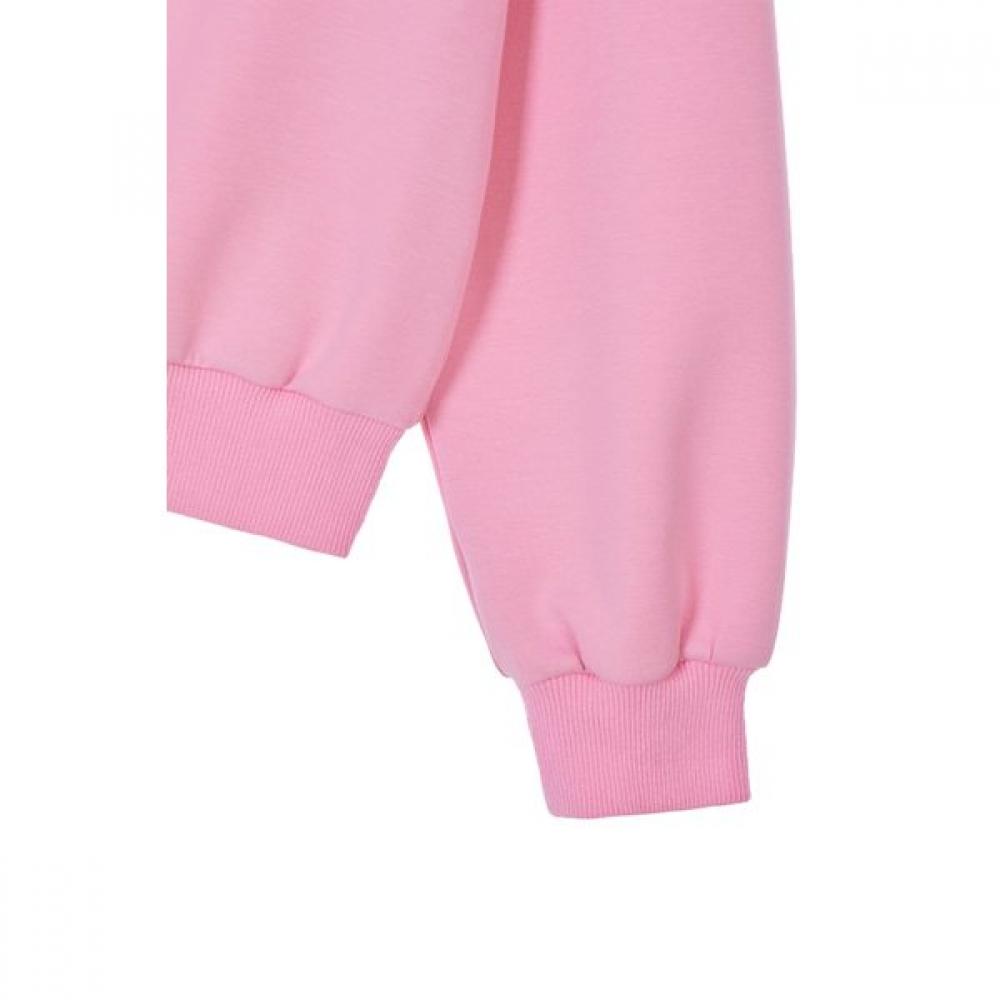 Goxo Cherry Golf Club Crew Neck Sweatshirt Pink