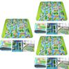 Colorful Children's Road Map Kids Play Mat Ideal For Race Car Fun In Nursery