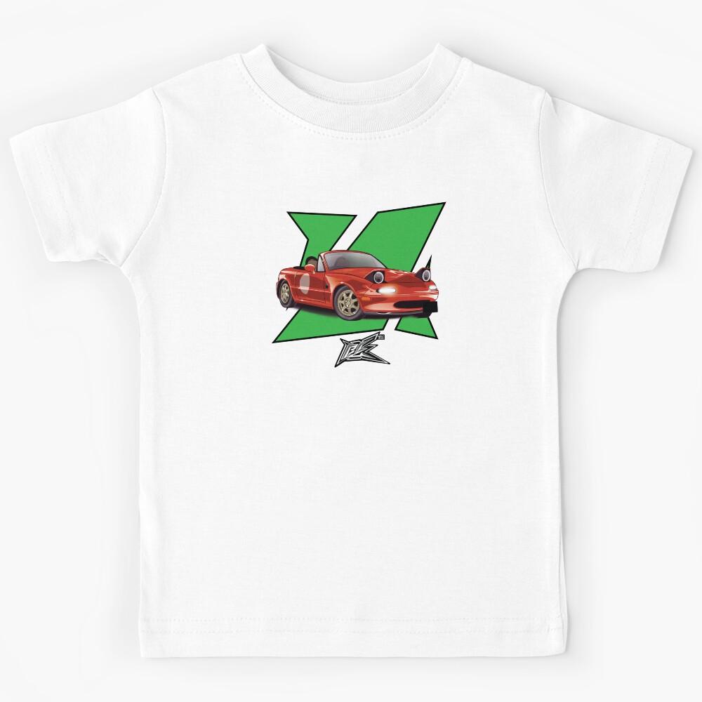 mazda miata mx5 orange Kids T-Shirt 110