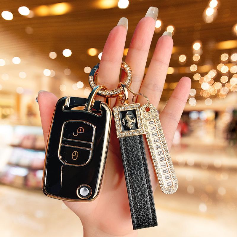 Applicable to FAW Jiefang J6P/JH6/J6L/J6M key cover Pilot version large truck remote control key bag ring case