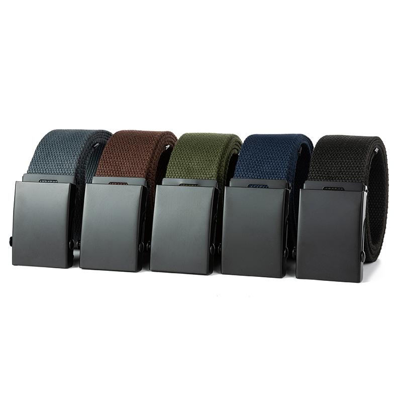 Új Férfi Öv Új Divat Unisex Deréköv Farmer Férfi Alkalmi Luxus Vászon 3,8 cm Szövet Derékszíj Ceinture Femme