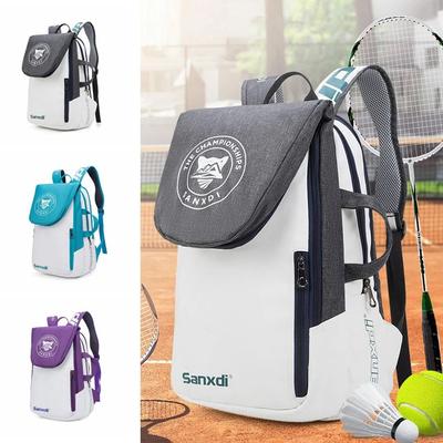 Large Capacity Tennis Paddle Backpack Creative Tennis Bag Badminton Racket Bag Unisex