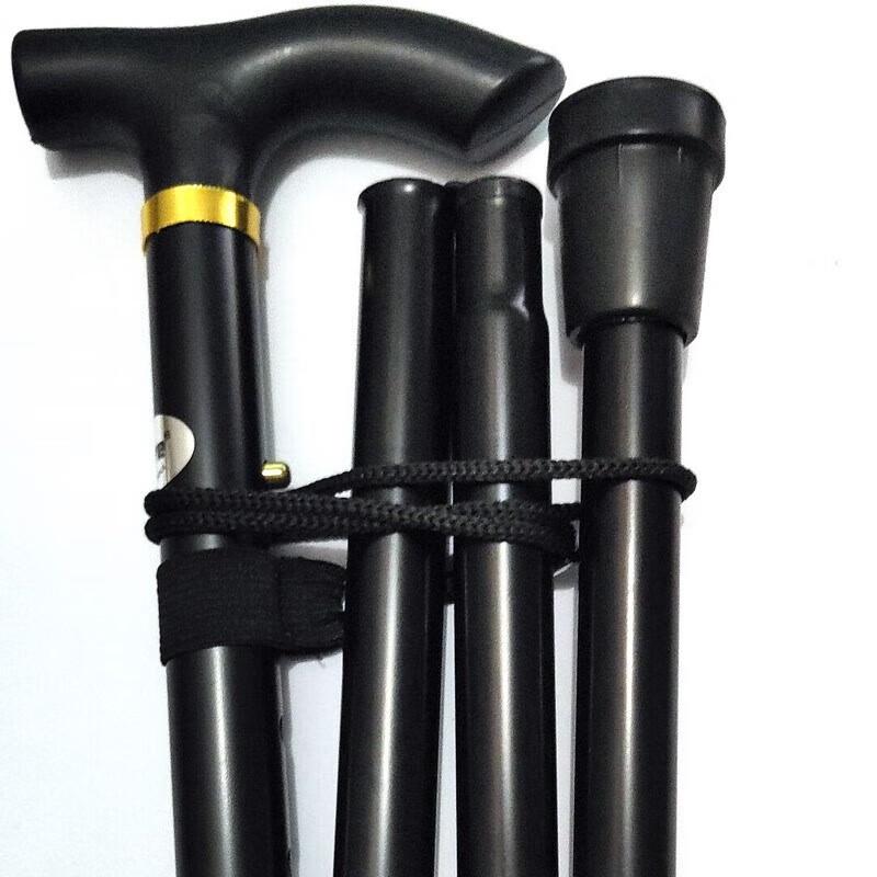Kedenor Aluminum Alloy Adjustable Folding Walking Stick