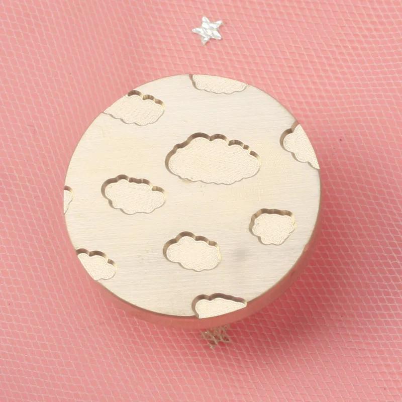 Creative Plant Flower Love Theme Fire Lacquer Seal DIY Handmade Stamp Head for Hand Account Envelope Craft Decoration