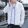 Dünne Jacke Sonnenschutzkleidung für Herren im Sommer, Ultra-dünne Atmungsaktive Eis-Seide, UV-beständiges Outdoor-Sonnenschutztuch