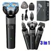 USB Cable Men's Shaver, Electric Shaver, with Multi-functional Blade Head, Washable