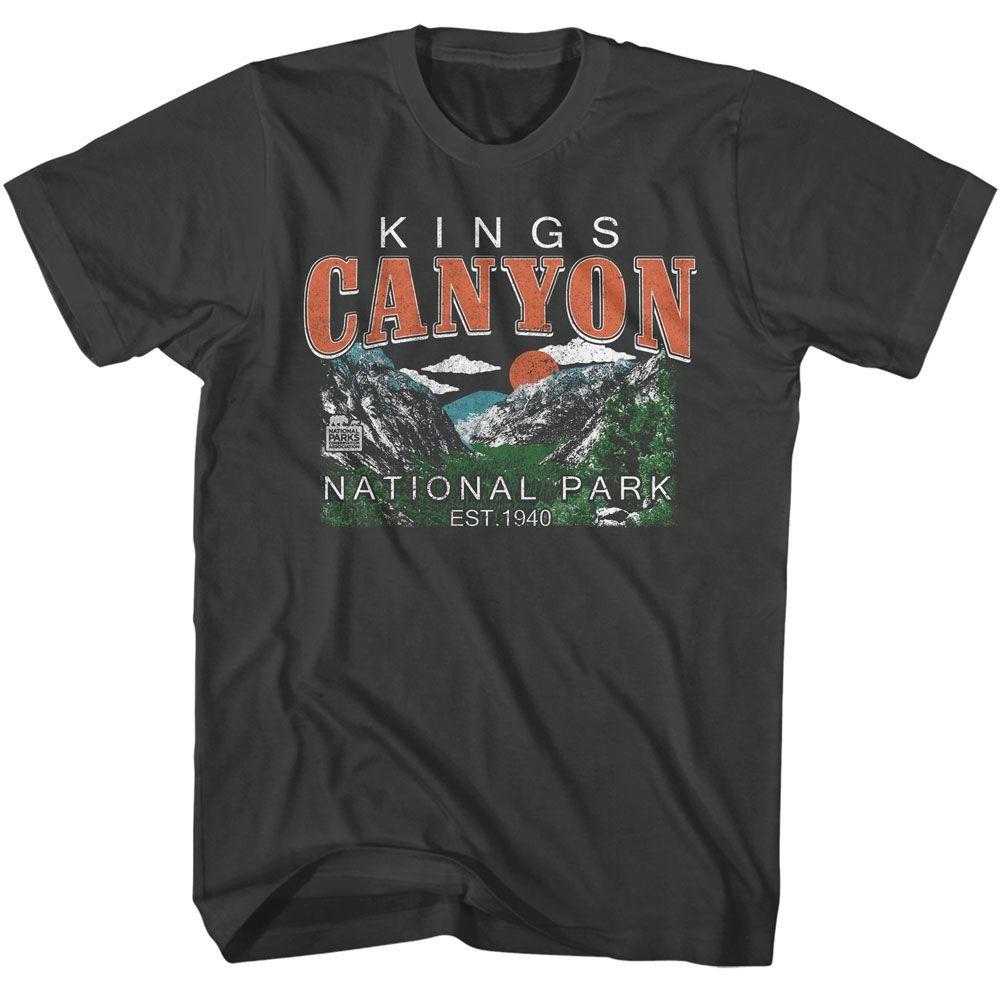 National Parks Kings Canyon Smoke Brands Shirt XL