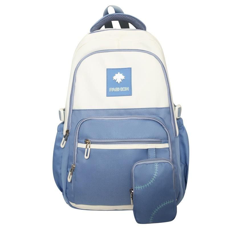 New Casual Junior High School Student Schoolbag Girl High School Student Business Lightweight Backpack Computer Bag