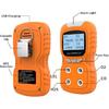Portable Gas Detector, Gas Clip 4 Gas Monitor Meter Tester Analyzer, Rechargeable LCD Display Sound Light Shock Air Quality Tester, 2 Year