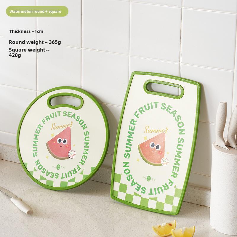 Kreatives Kinder-Doppelseitiges Lebensmittel-Kunststoff-Schneidebrett für Obst