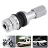 10pcs TR43E Tyre Valve Stems Tubeless Tire Valves Metal Replacement Stems with Thrd End for Motorcycles Cars Trucks