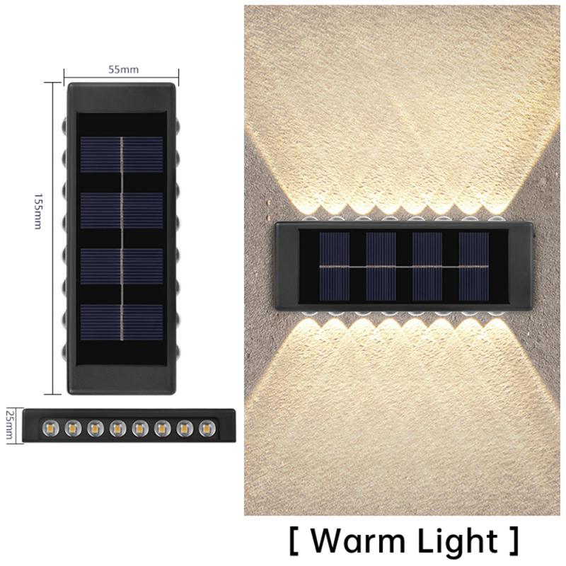 LED Solar Lamps Outdoor Solar Light IP65 Waterproof Led Light For Garden Balcony Yard Street Wall Decor Lamps Garden Sun Lights