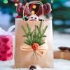 50/1PCS Christmas Artificial Branches Fake Plants Pine Needles Wreath Vine Rattan for Xmas Tree Gift Box Wedding Flowers Decor