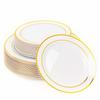 Assiette De Présentation - MATANA - S0870 - Plastique PS - 2 Pièces - Jaune