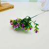 Home Decor Artificial Flower Stick With Plastic Material For Wedding And Photography Scene Decoration