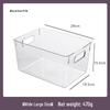 Acrylic Long Narrow Snack Storage Box for Fridge or Cabinet