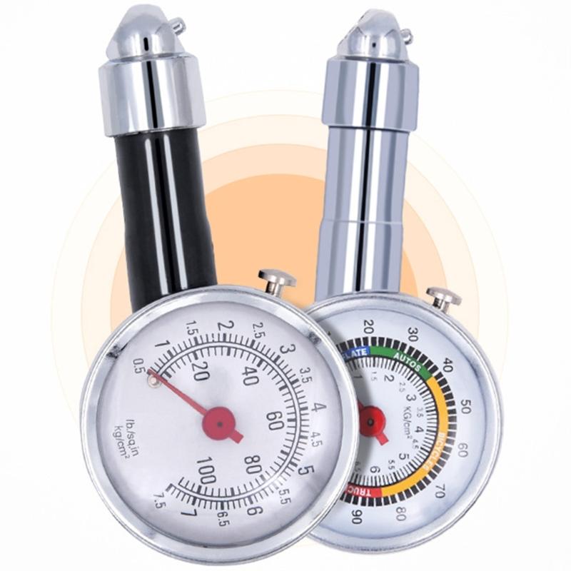 Car Tire Pressure Gauge Pressure Measurement Tool with Clear Readings and Shockproof Designs For Multiple Vehicle Type