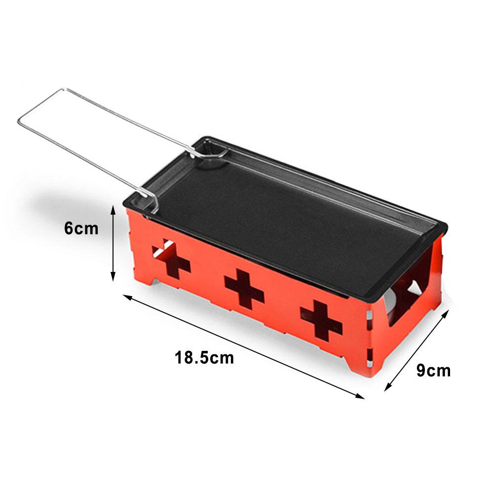 Hotel Käseschmelzer Mini Raclette Set Hitzebeständig Antihaftbeschichtung Tragbar Kerzenlicht Festes Praktisches Design
