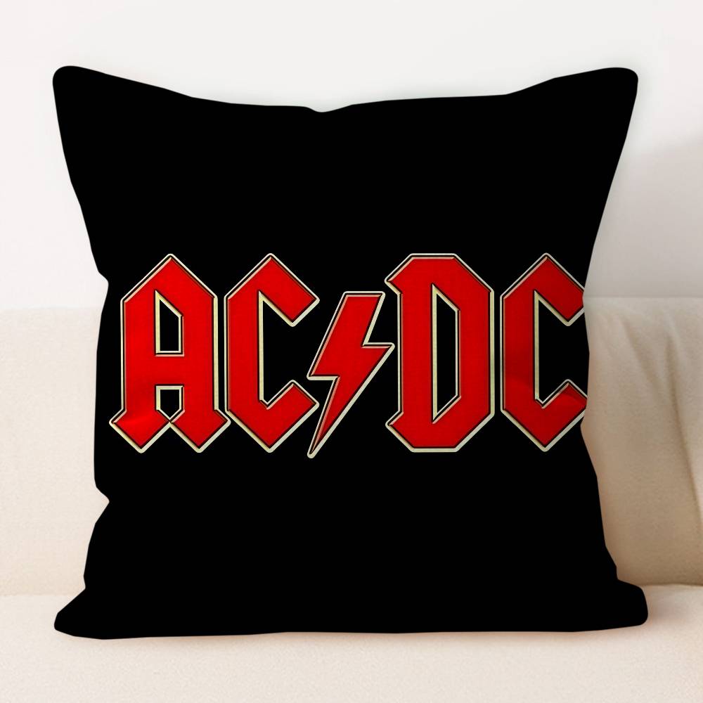 Acdc Band Personligt Kuddöverdrag Barnrum Vild Fest Dekor Kuddfodral Barn Födelsedag Dusch Present