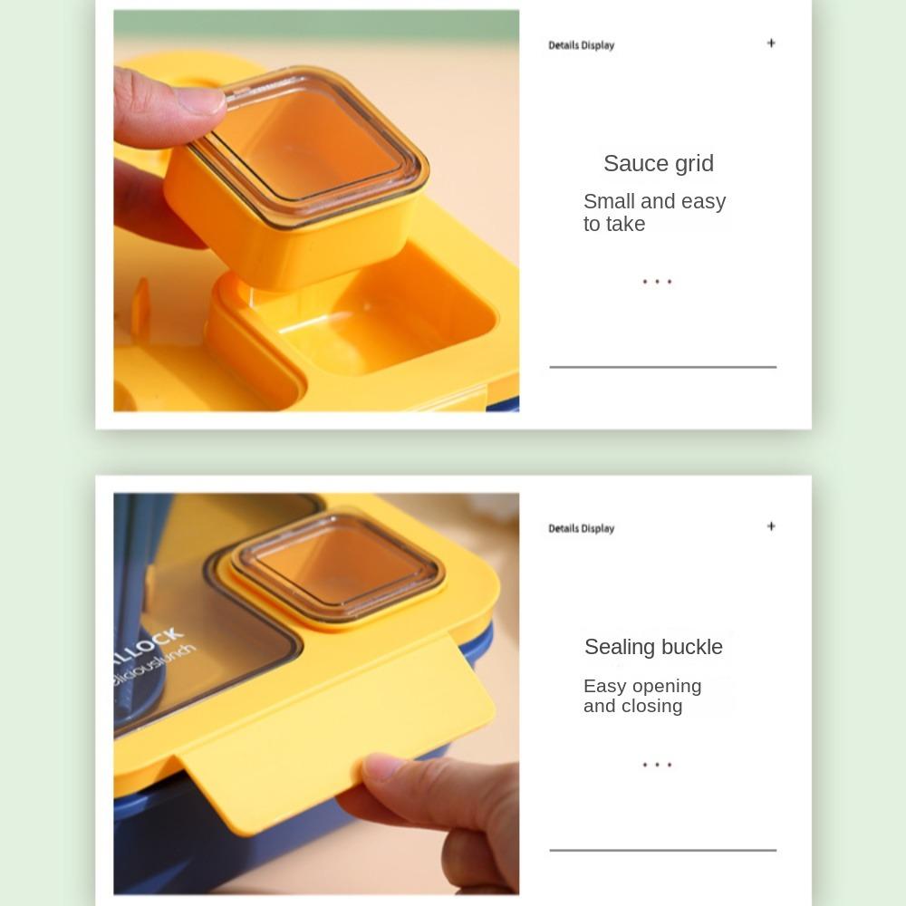 Simple Portable Lunch Box Portable Simple Lunch Box New Lunch Box with Cutlery