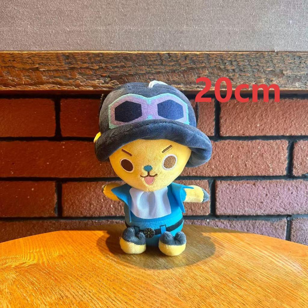 NEW Anime One Piece Tony Chopper Zoro Luffy Plush Doll Toy Anime Peripherals Cartoon Plushie Stuffed Dolls Xmas Gifts