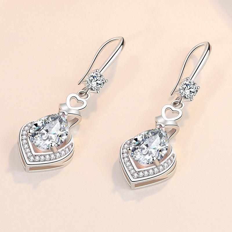 

Серьги-капли Lindon из медного сплава с цирконом, серьги-капли для женщин, подарки на свадьбу