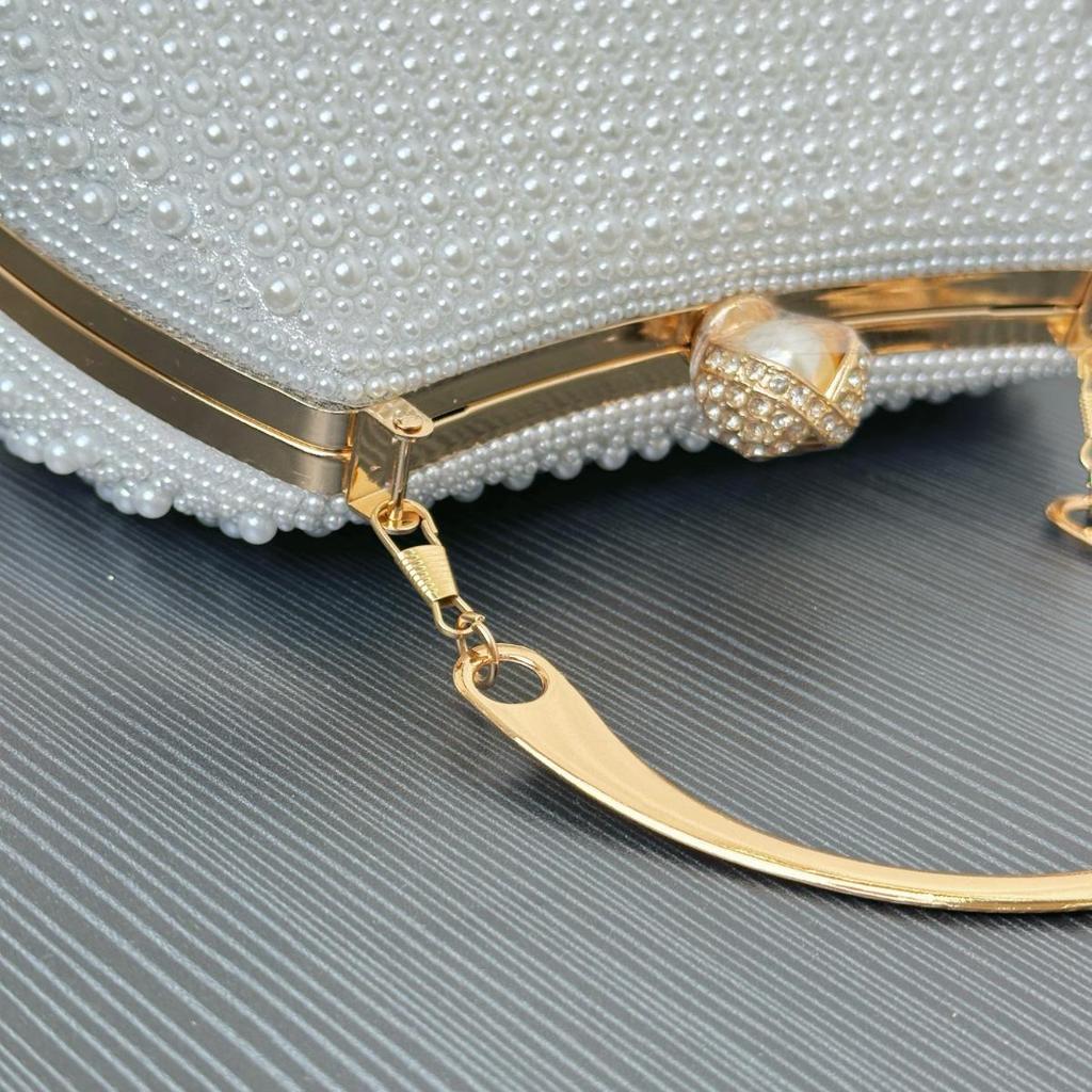 Elegante 2025 Perlen-Clutch für Socialite-Abendkleider und Dinnerpartys