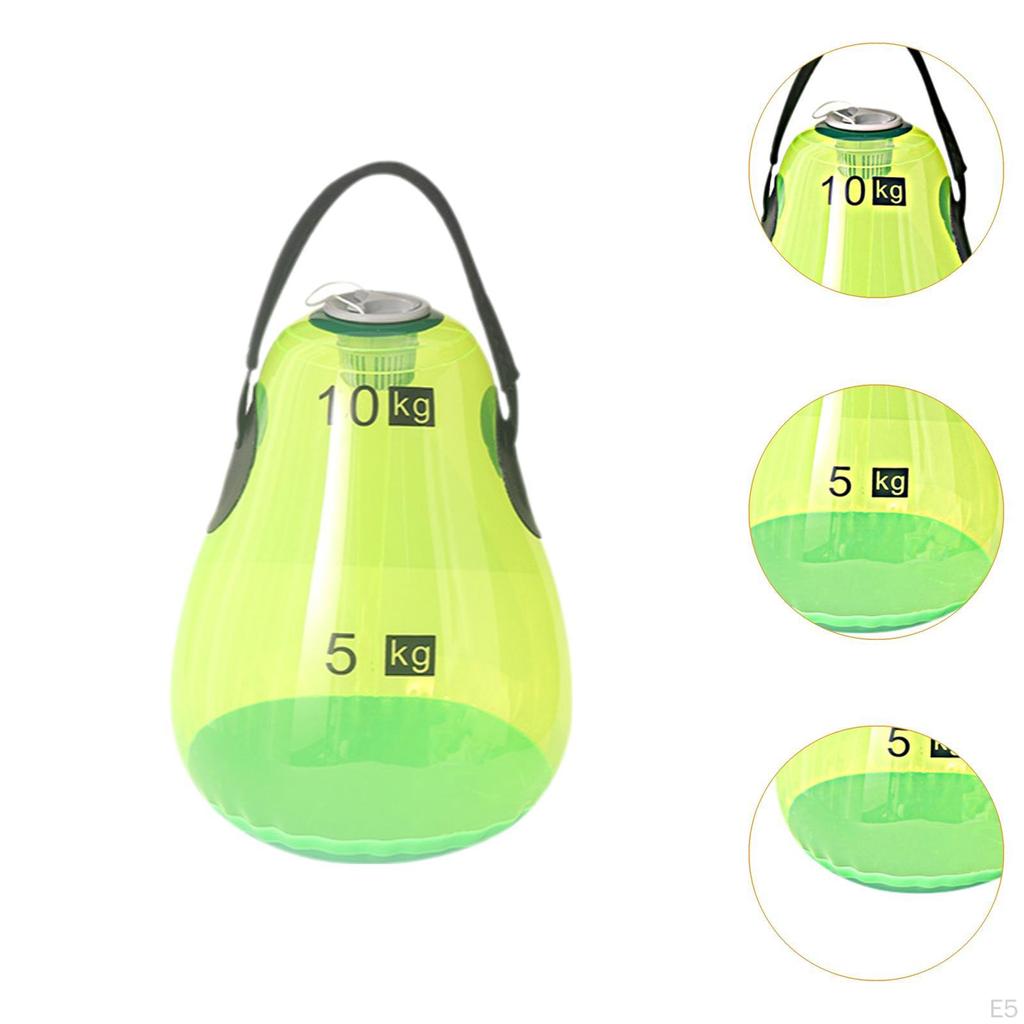 Kettlebell with Water for Home and Travel Use, Adjustable Weight Exercise