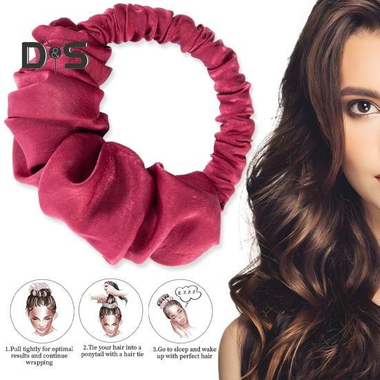 Ženy bez tepla, kulma na vlasy, přes noc, s kulmou na vlasy, měkký popruh na vlasy, dlouhé, střední, kudrlinky na vlasy, stylingový nástroj