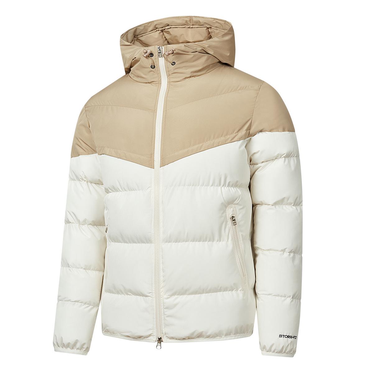 

Men s Winter Hooded Cotton Jacket: Thick, Wear-Resistant, Warm, Casual Outdoor Sports Outerwear Large хакі