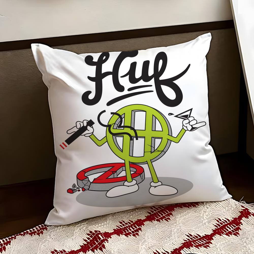 Brand HHuf Fashion Cushion Cover Reversible Soft Durable Pillow Cover Home  Car MultiScene Use for Daily Comfort