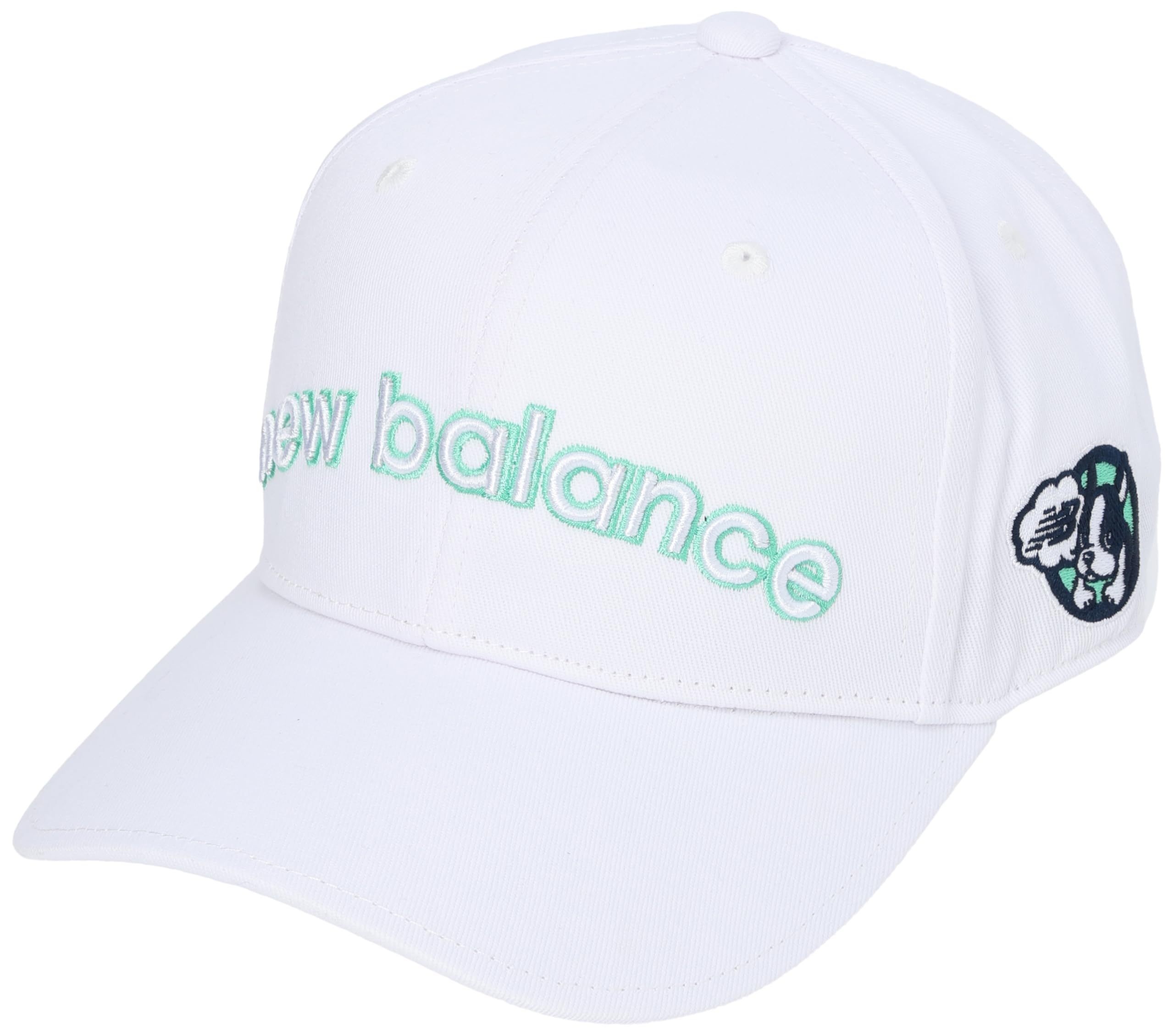 

Golf Continuing Standard Product Cap Terrier FR [New Balance] Women s (Boston Pattern/Size Adjustable) / 012-4987506 030_White
