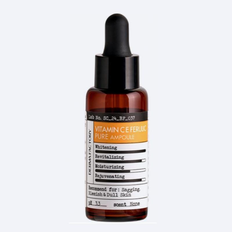 [VEGAN Certified] The Derma Factory Pure Vitamin C 15% E Ferulic Ampoule 22ml