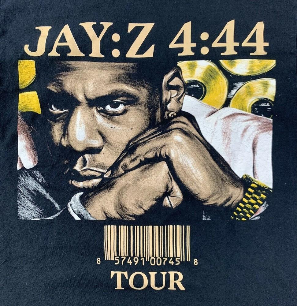 Jay-Z 444 Schwarzes T-Shirt Unisex Konzert MQ614 Unisex T-Shirt