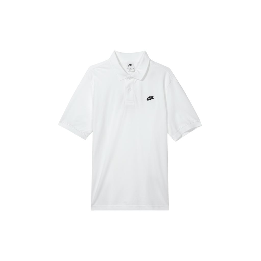 New Nike Polo Shirts Men's White FN3895-100