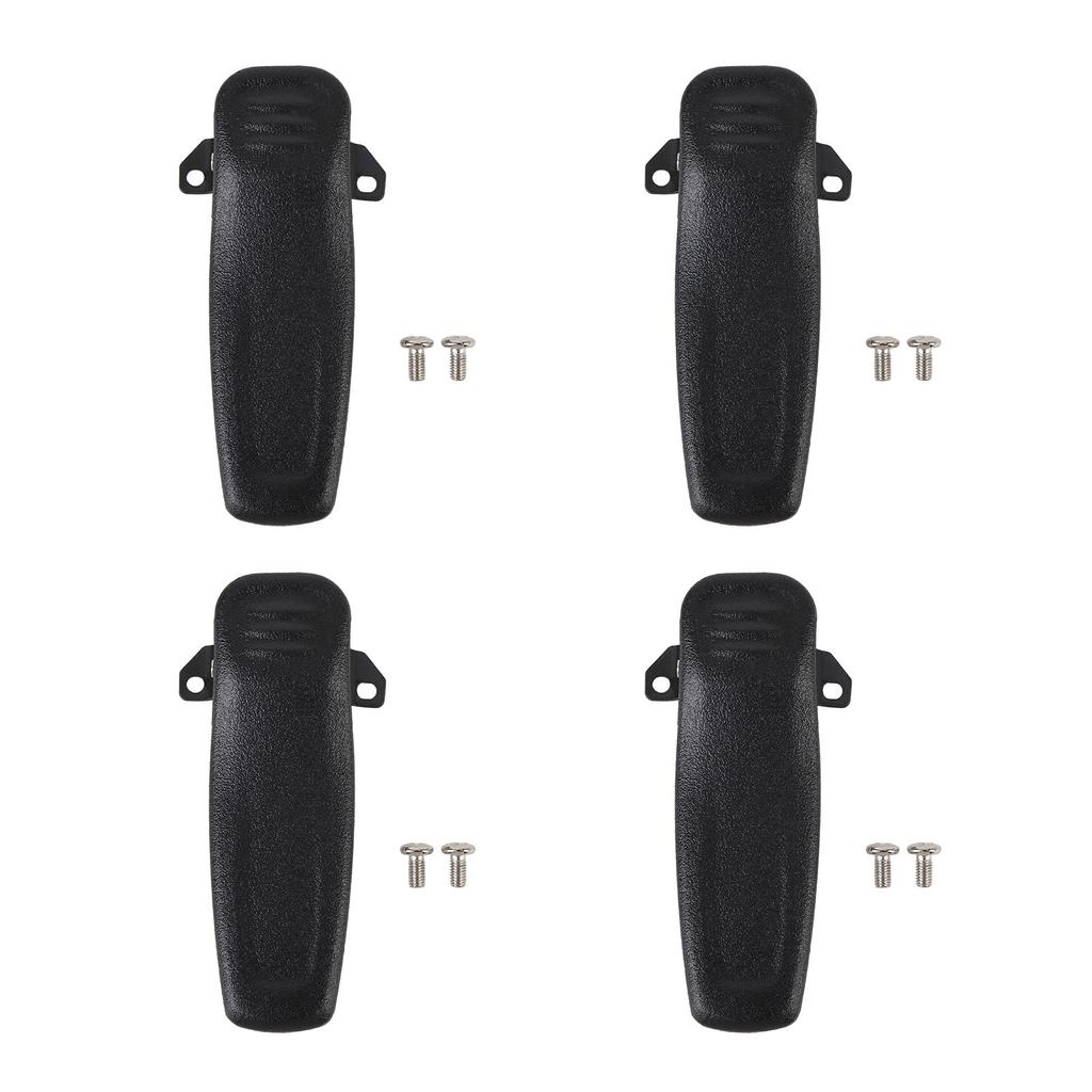 4 Pcs Radio Belt Clip Replacement Radio Belt Clip for HYT TC-610 TC-500S TC-508 TC-700 TC-780