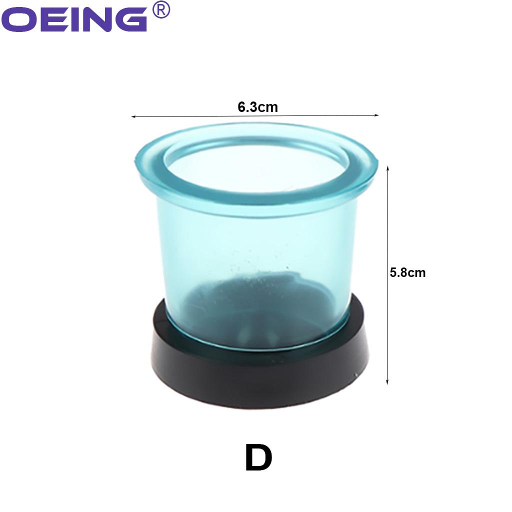 Dental Silicone Casting Pot Ring Wax Embedding Ring Round Plastic Base for Dental Laboratories Rubber Tools for Wax