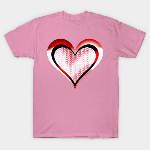 Koszulka damska Valentine Harajuku Print Kawaii Tshirt Letnia koszulka damska z krótkim rękawem Top Tee