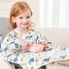 Baby Feeding Bib with Integrated Table Cover Water Resistant and Stain Resistant for Most High Chairs Comfortable Wear
