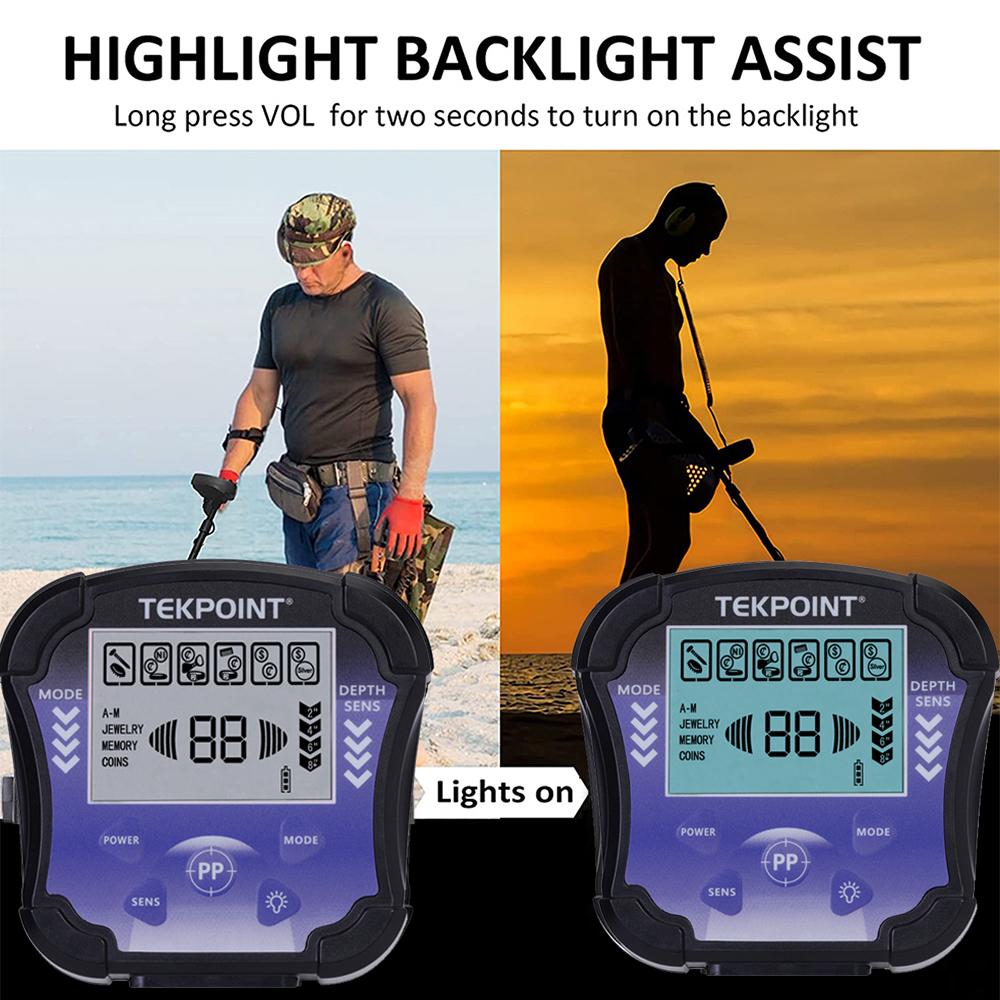 Beruf Unterirdischer Metalldetektor MD 8010 Hochempfindlicher Metalljäger Goldgräber Schatzsucher Tiefenpunktdetektor